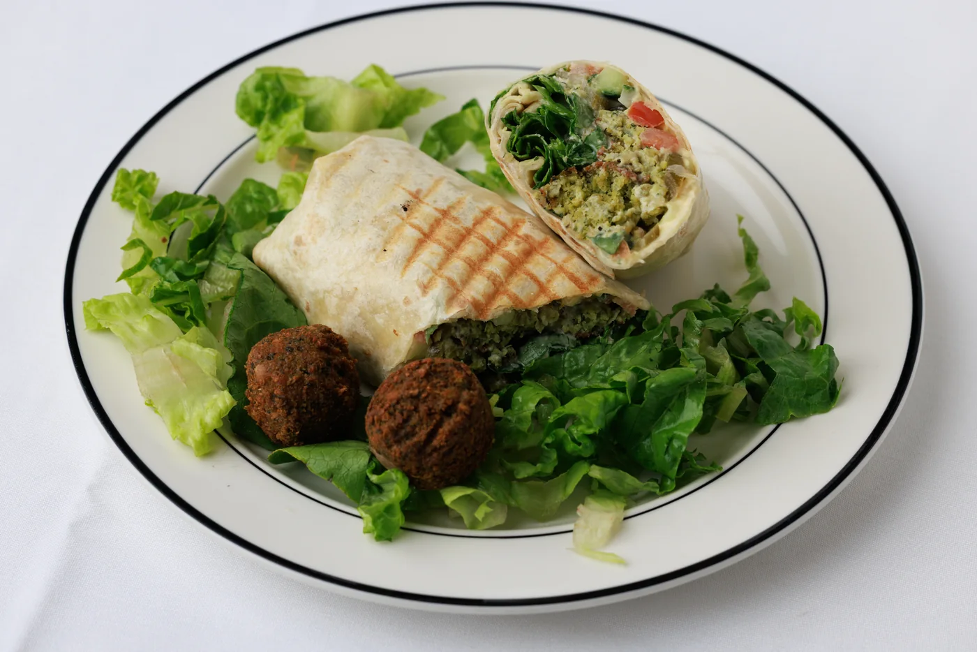 Falafel wrap